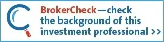 brokercheck logo and link to check background